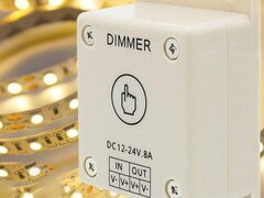 DIMMER TOUCH LED MONOCOLOR 12V / 24V - 8A